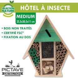 Hôtel à insecte - Medium